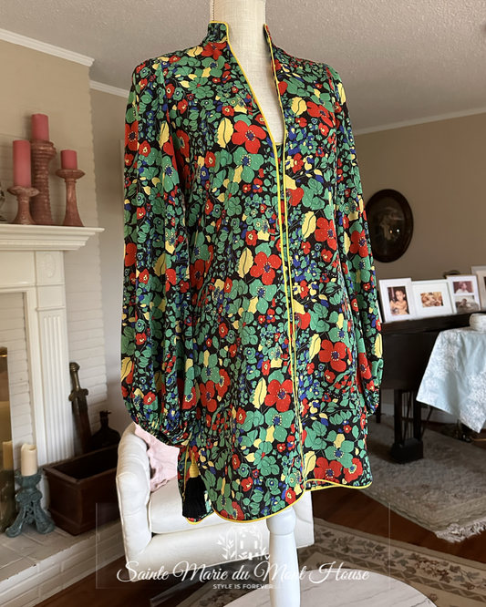 Colorful Floral Mini Dress made by Alexis