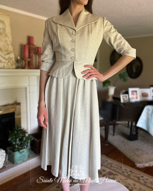 1950's Jonathon Logan Sleeveless Dress with Jacket